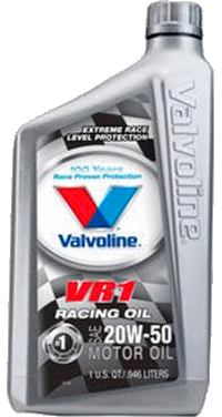 20W-50 Valvoline Racing Oil