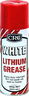 CRC White Lithium Grease Oldest Can