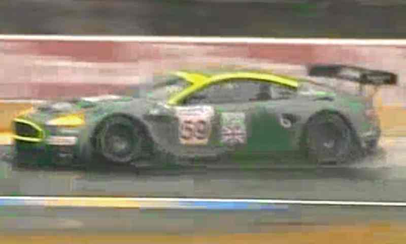 The 2005 Aston Martin Le Mans Race Car #59