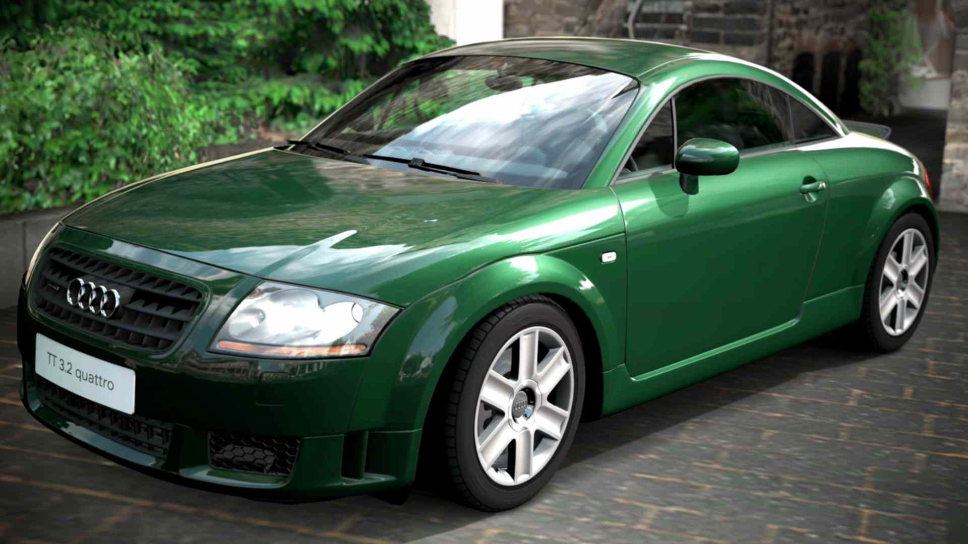 Olive Green Metallic Audi TT 3.2 Quattro
